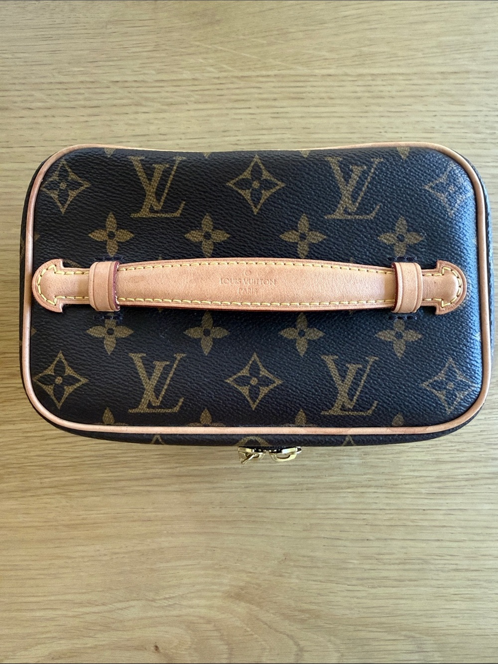 100% AUTHENTIC LOUIS VUITTON NICE MINI MONOGRAM CANVAS VANITY